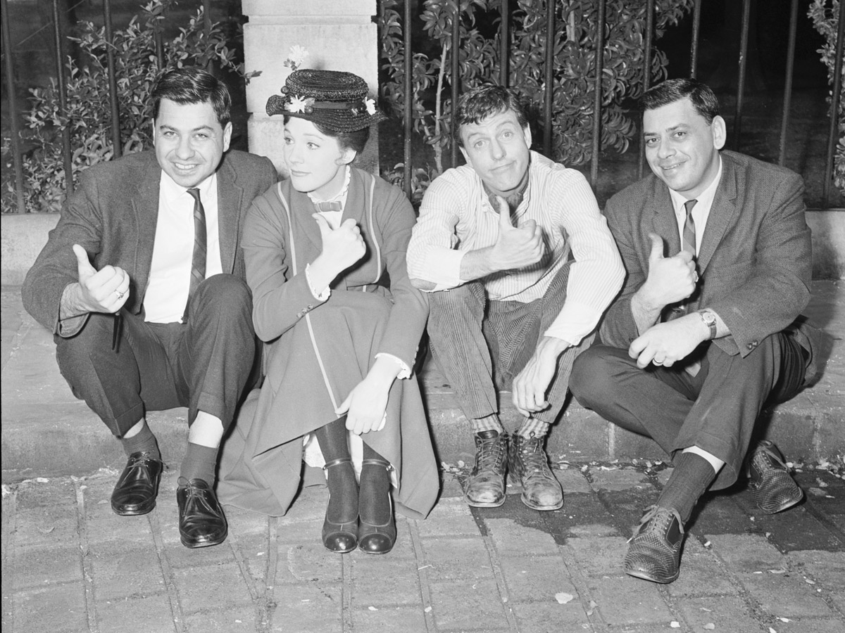 The Sherman Brothers with Mary Poppins