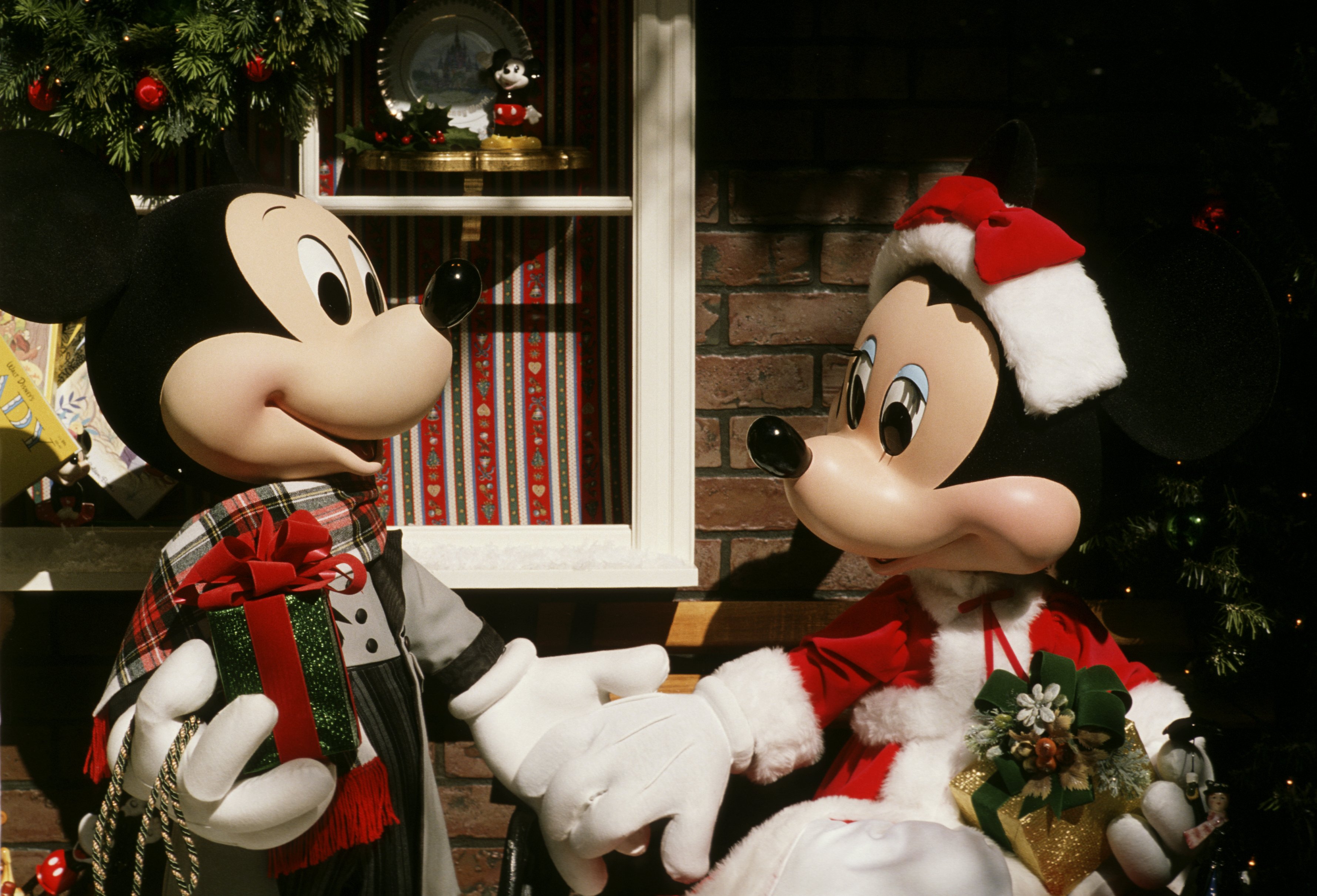 Main Street Holiday Window