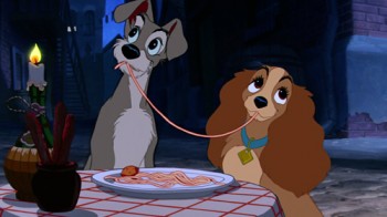 Lady and Tramp Spaghetti