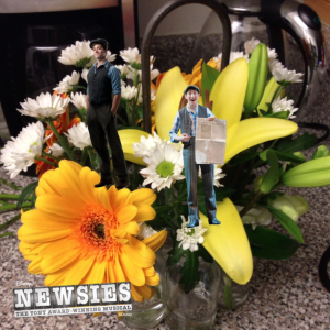 Newsies Bouquet Newsies Photo Booth 2