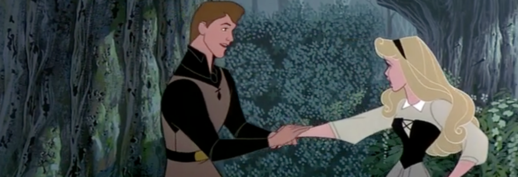 Aurora and Prince Phillip Sleeping Beauty