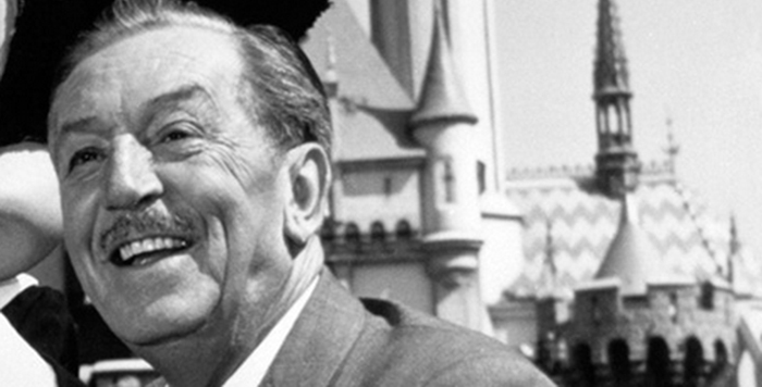 Walt Disney at Disneyland