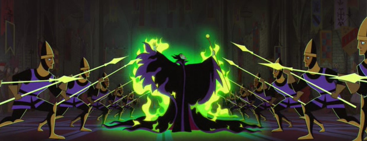 Maleficent in Sleeping Beauty