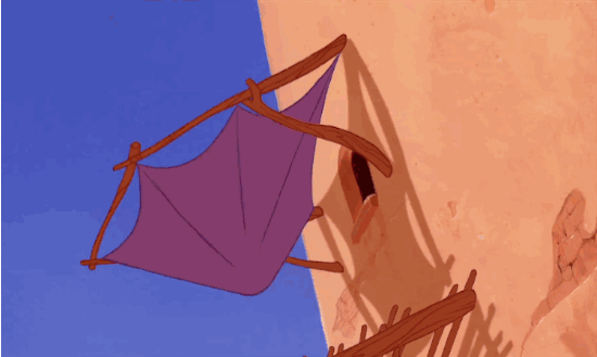 Monday Aladdin falling