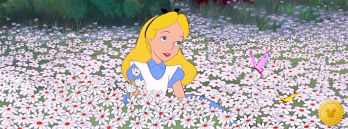 Alice Among the Flowers