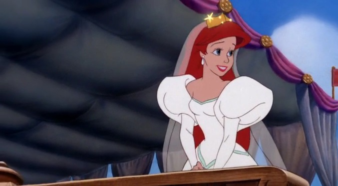 disney facts ariel wedding