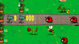 Help Dad keep giant bugs from reaching the house! Help Dad keep giant bugs from reaching the house!