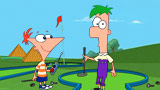 Play a round of mini golf with Phineas and Ferb!